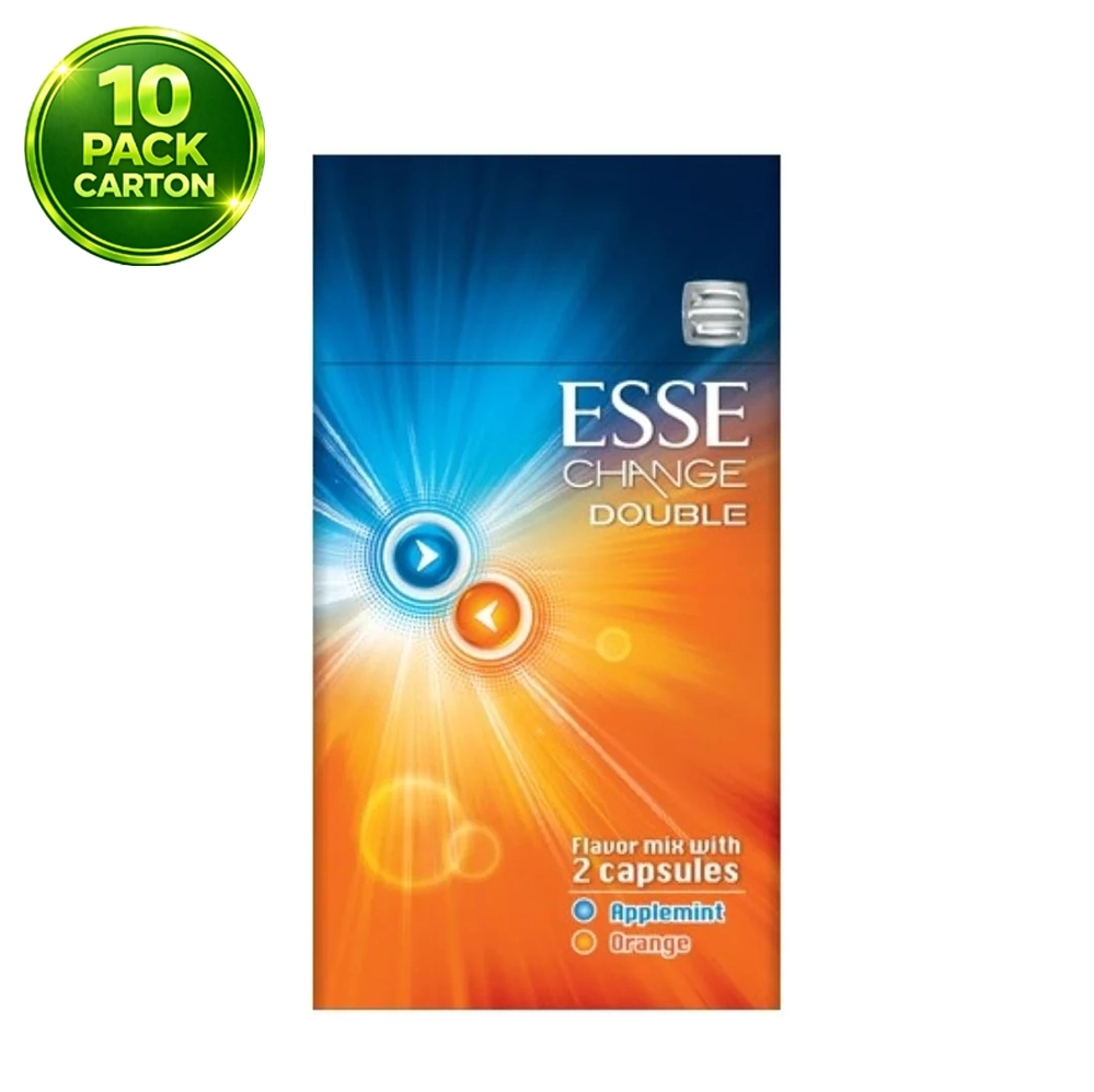 Esse Change Double Orange - 1 Carton (10 Packs)